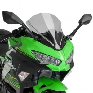 Offerta Limitata Cupolino Puig Racing per Kawasaki Ninja 400 dal 2018 fume chiaro-