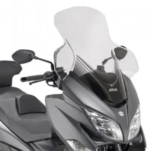 Novità Parabrezza trasparente Givi per Suzuki Burgman 400 dal 2017-