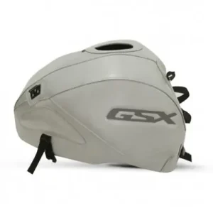 Copriserbatoio Bagster per Suzuki GSX 1400 in similpelle grigio chiaro- Popolare
