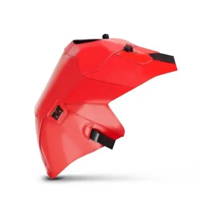 Super Prezzo Copriserbatoio Bagster per Triumph Tiger 1200 Explorer, XC dal 2012 in similpelle rosso-