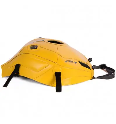 Prezzo Scontato Copriserbatoio Bagster per Yamaha YZF R1 e R1M dal 2015 in similpelle giallo-