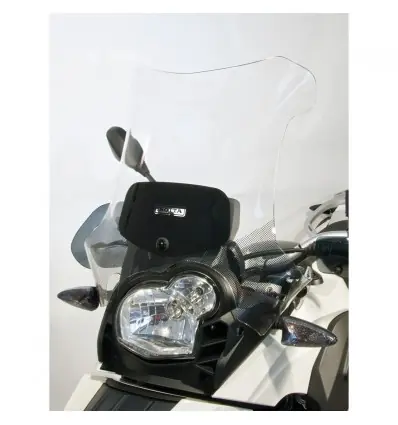 Cupolino Isotta media protezione per BMW G650GS dal 2011-Fumè chiaro Offerta Limitata