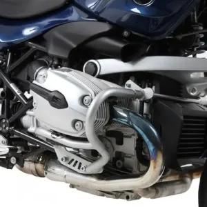 Esclusivo Paramotore argento Hepco & Becker per BMW R1200R dal 2011-