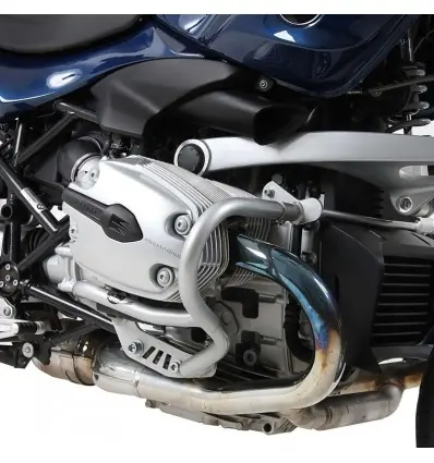 Esclusivo Paramotore argento Hepco & Becker per BMW R1200R dal 2011-