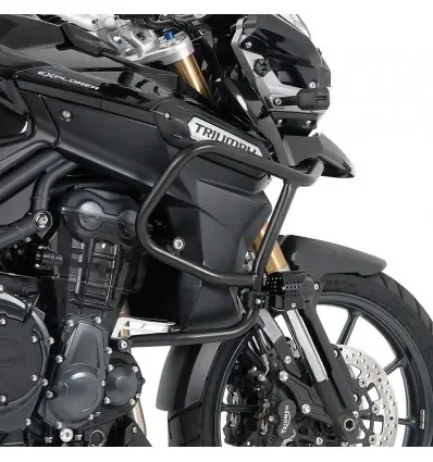 Di Tendenza Paramotore nero Hepco & Becker per Triumph Tiger Explorer 1200-