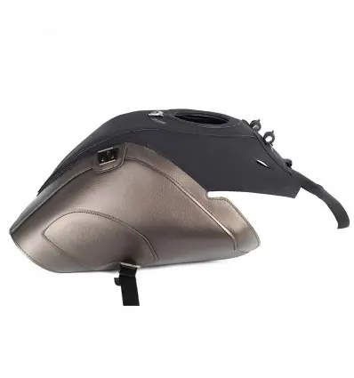 Spedizione Espresso Copriserbatoio Bagster per Suzuki DL1000 V-Strom in similpelle nero opaco e bronzo-