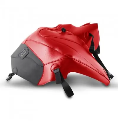 Non Perdere Copriserbatoio Bagster per Moto Guzzi NTX Stelvio 11-18 in similpelle rosso e nero opaco-