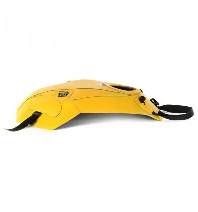Spedito Oggi Copriserbatoio Bagster per Kawasaki Versys 650 15-21 in similpelle giallo oro-