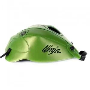 Copriserbatoio Bagster per Kawasaki ZX300 R Ninja e Z300 in similpelle verde madreperla- Esclusivo