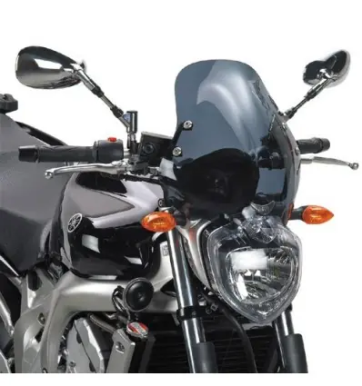 Popolare Cupolino Givi 140D fumè per Yamaha FZ6 04-06-