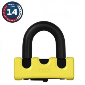 Bloccadisco bloccacorona Abus Granit XS giallo- Prezzo Ridotto