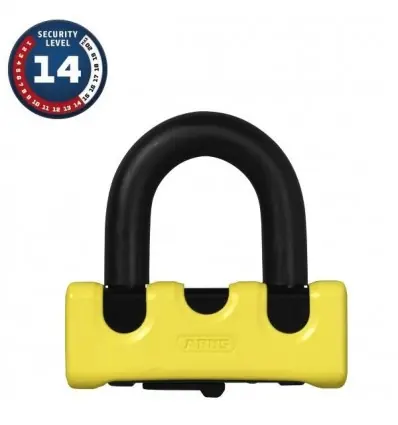 Bloccadisco bloccacorona Abus Granit XS giallo- Prezzo Ridotto