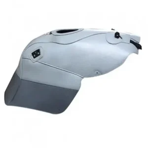 Copriserbatoio Bagster per Yamaha TDM 900 02-13 in similpelle grigio chiaro e grigio acciaio- Reso Gratuito