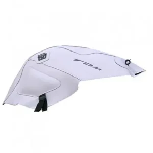 Copriserbatoio Bagster per Yamaha TDM 900 02-13 in similpelle bianco- Spedizione Espresso