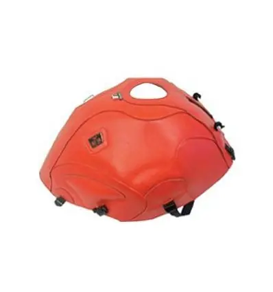 Di Tendenza Copriserbatoio Bagster per Ducati Monster 600, 620,695,750,1000 e S4, S2R, S4R/S 00-08 in similpelle rosso-