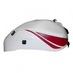 Copriserbatoio Bagster per Honda CB 600 Hornet 07-09 in similpelle bianco e rosso scuro- Promozione