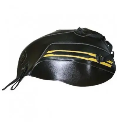 Copriserbatoio Bagster per Moto Guzzi V7, V7 II e V7 III nero e giallo- Economico