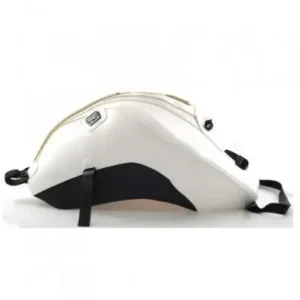 Copriserbatoio Bagster per Yamaha FZ8 10-14 in similpelle bianco nero e oro- Spedito Oggi
