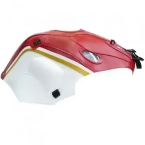 A Buon Prezzo Copriserbatoio Bagster per Moto Guzzi Breva 850-1100, Norge 1200 e Sport 1200 04-14 similpelle rosso bianco oro-