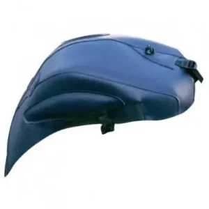 Spedizione Espresso Copriserbatoio Bagster per Kawasaki Z1000 07-09 in similpelle blu marino-