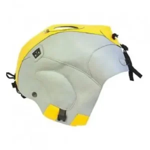 Copriserbatoio Bagster per BMW R1100S e R1150S 99-06 in similpelle zafferano e grigio chiaro- Prezzo Di Fabbrica