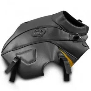 Ultime Pezzi Copriserbatoio Bagster per Yamaha XTZ 660 08-14 in similpelle grigio cielo, antracite e zafferano-