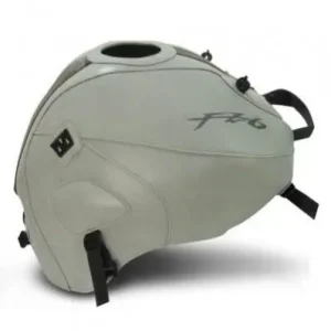 Copriserbatoio Bagster per Yamaha FZ6 Naked 05-09 in similpelle grigio chiaro e nero- Offerta