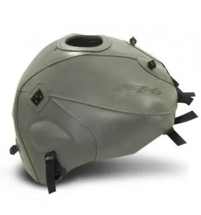 Copriserbatoio Bagster per Yamaha FZ6 Naked 05-09 in similpelle grigio acciaio- Prezzo Basso