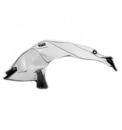 Copriserbatoio Bagster per Aprilia SL750 Shiver e SL750GT 08-13 in similpelle bianco- Prezzo Scontato