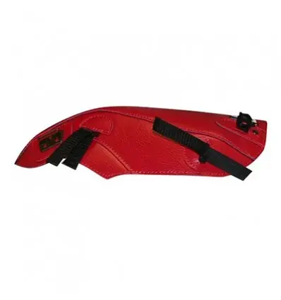 Copriserbatoio Bagster per Aprilia Mana 850 in similpelle rosso- Professionale