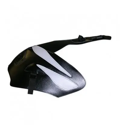 Sconto Copriserbatoio Bagster per Honda CBF 125 09-14 in similpelle nero con triangolo grigio-