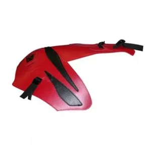 Nuovo Arrivo Copriserbatoio Bagster per Honda CBF 125 09-14 in similpelle rosso con triangolo nero-