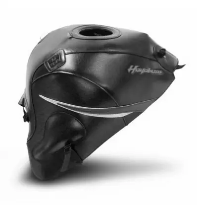 Novità Copriserbatoio Bagster per Suzuki GSX 1300R Hayabusa 08-18 nero, triangolo antracite e grigio chiaro-