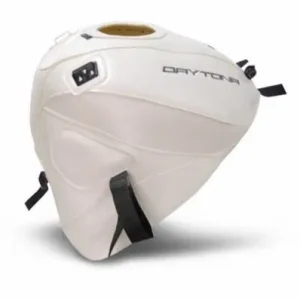 Nuovo Arrivo Copriserbatoio Bagster per Triumph Daytona 675 e 675R dal 2013 in similpelle bianco-