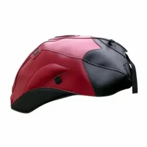 Ultima Occasione Copriserbatoio Bagster per Yamaha FZ1 FAZER S CARENATA 06-12 in similpelle rosso scuro e nero-