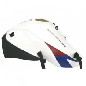 Copriserbatoio Bagster per Honda CB 1000R 08-17 in similpelle bianco, punta blu e rosso scuro- Sconto