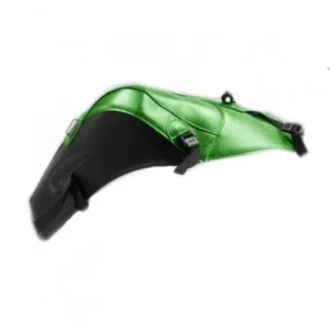 Economico Copriserbatoio Bagster per Kawasaki Z1000 10-13 in similpelle verde madreperla e nero-