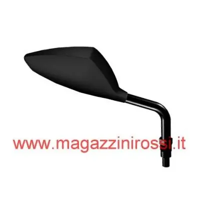 Specchietto Orion Formula 2004 da manubrio nero opaco 10mm- Promo Stagionale