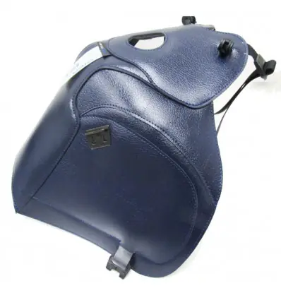 Miglior Prezzo Copriserbatoio Bagster per Honda NX 650 Dominator in similpelle blu scuro-