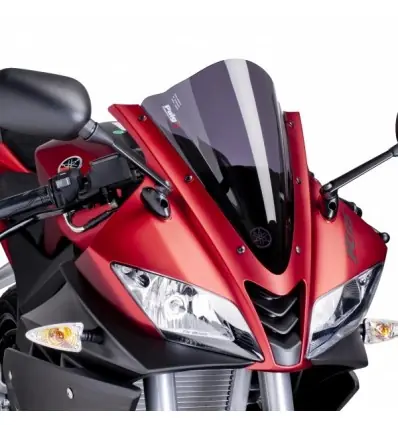 Pagamento Sicuro Cupolino Puig Racing per Yamaha YZF R125 08-18 fume scuro-