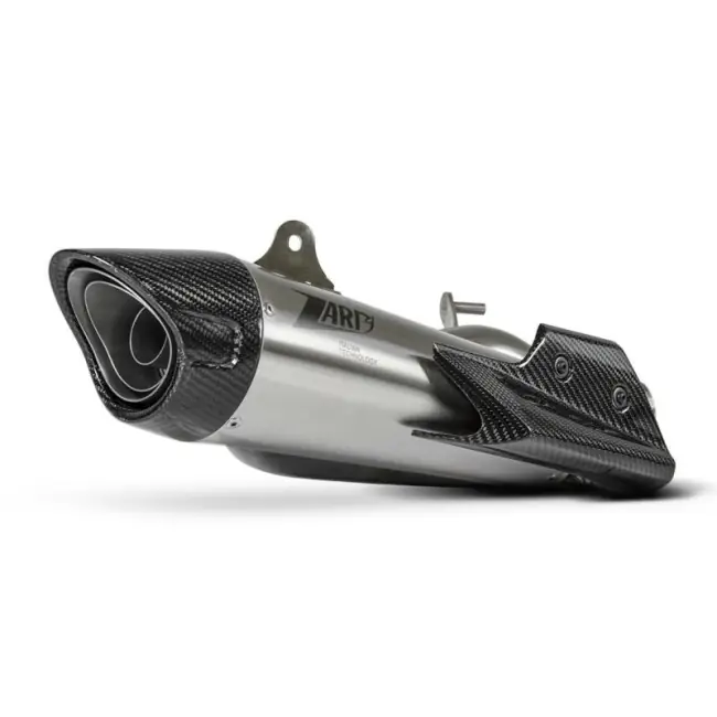 Ultime Pezzi Terminale Zard Slip On Titanio per Triump Street Triple 765 20-22-