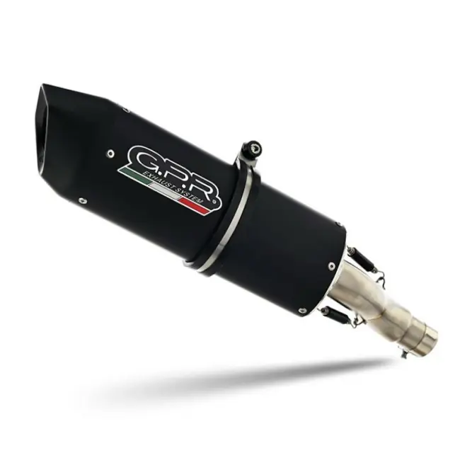 Terminale GPR Furore Nero per Kawasaki ZR-7 e ZR-7S- Spedito Oggi