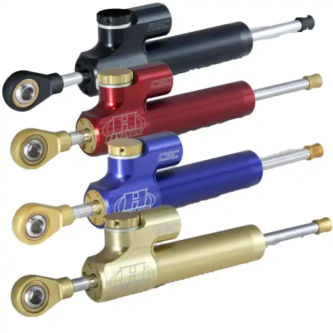 Ammortizzatore di sterzo Hyperpro RSC 75mm sportivo-Blu Offerta Limitata