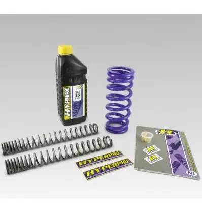 Kit completo molle progressive Hyperpro per Kawasaki Versys 1100 dal 2025-Nero Nuova Collezione