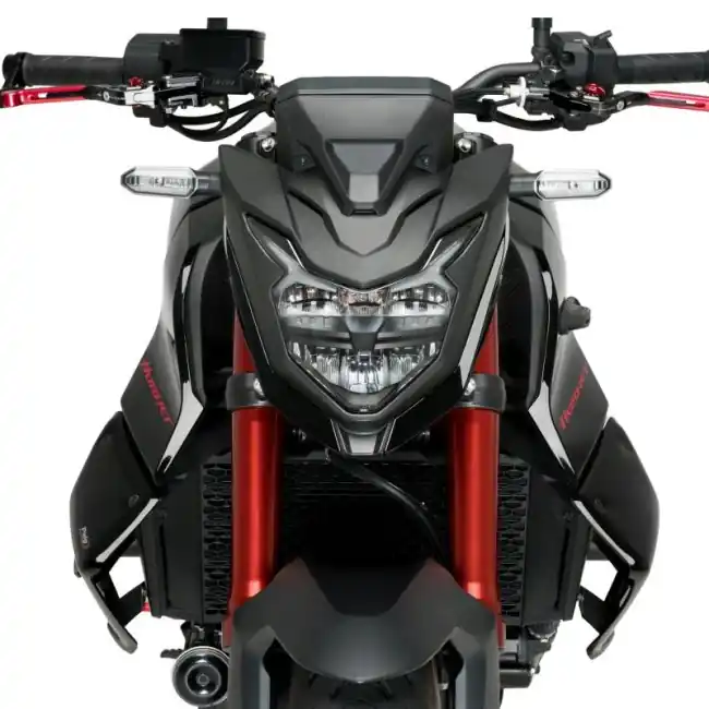 Offerta Limitata Spoiler laterali Puig Downforce per Honda CB 750 Hornet 23-24 nero lucido-