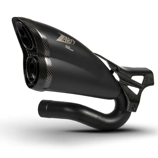 Compra Oggi Stesso Terminale Zard Black Slip On per Triumph Rocket 3 20-23-