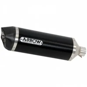 Offerta Limitata Terminale Arrow Race-Tech alluminio "Dark" fondello carbonio per Suzuki GSR 750-