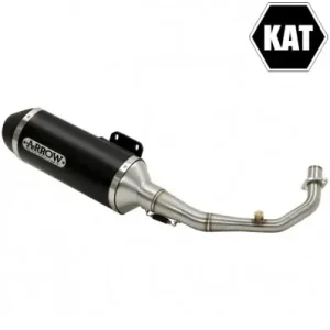 Economico Marmitta Arrow Urban Kat Alu Dark per Honda SH 125-150 dal 2024-