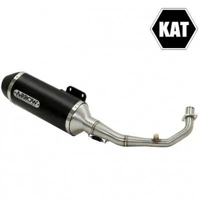 Economico Marmitta Arrow Urban Kat Alu Dark per Honda SH 125-150 dal 2024-