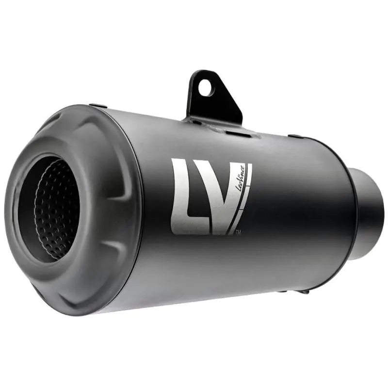 Terminale Leovince LV-10 Full Black in acciaio nero per Benelli Leoncino 800- Consegna Rapida